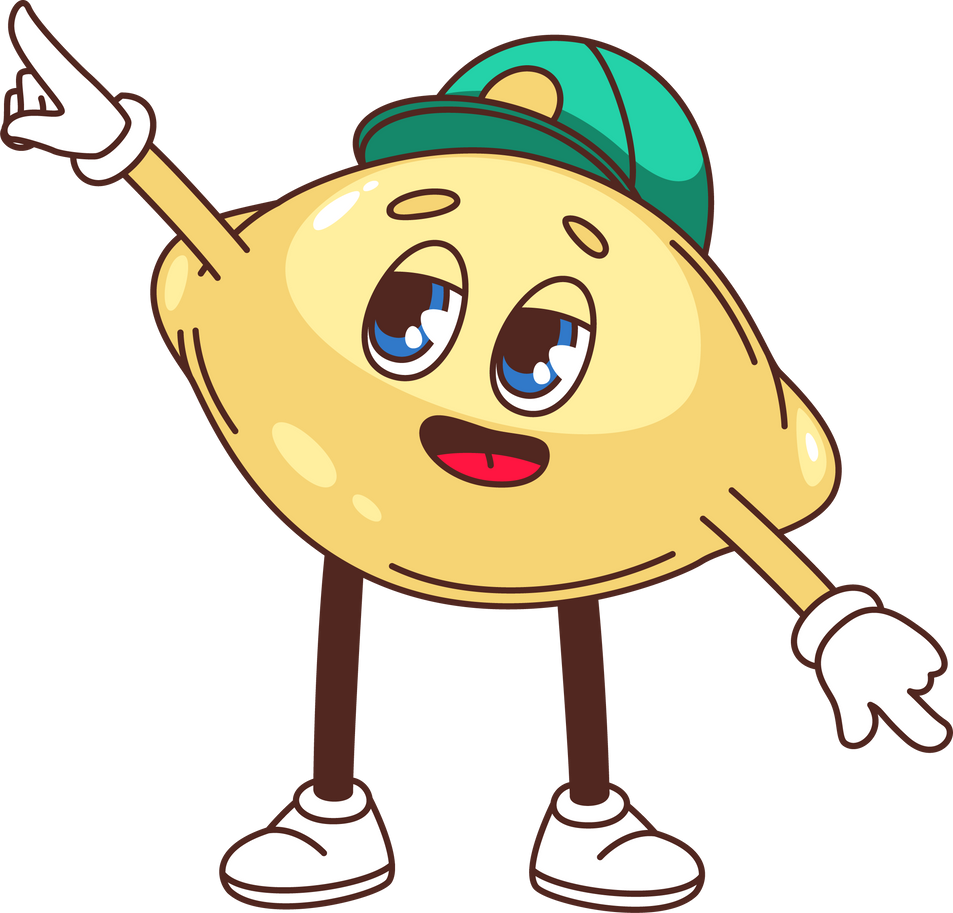Groovy Lemon Character